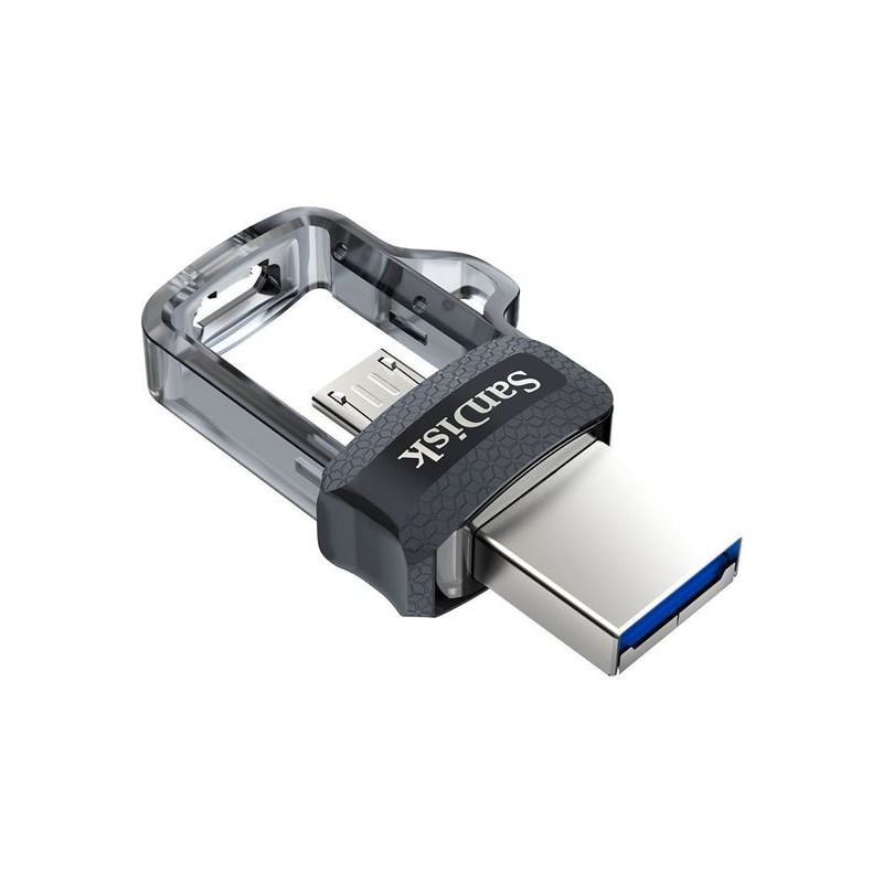 Clé USB  SANDISK  CLE USB SANDISK DUAL DRIVE USB TYPE C M3.0 16 GB prix maroc
