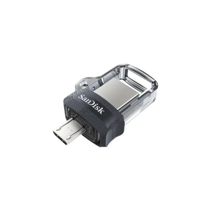 CLE USB SANDISK DUAL DRIVE micro USB M3.0 64GB (SDDD3-064G-G46) - prix MAROC 