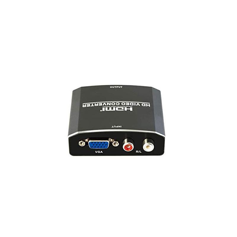 Accessoires Portable  Aucune marque  HDMI to Component (RGB) + Audio Video Converter / VGA+R/L'audio pour convertisseur HDMI pri