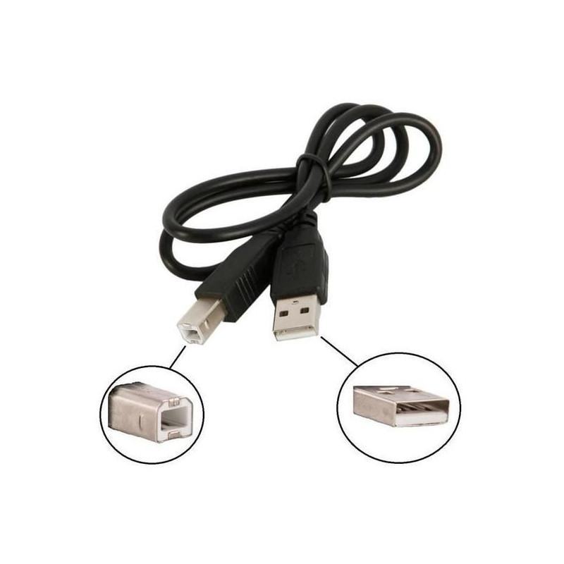 Câble Imprimante USB 1.8M High Speed (CBL-USB-1,8M) - prix MAROC 