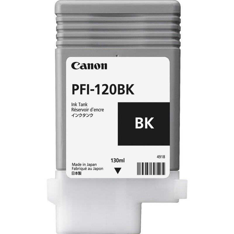 Cartouche  CANON  Canon PFI-120 Noir - Cartouche d'encre Canon d'origine prix maroc