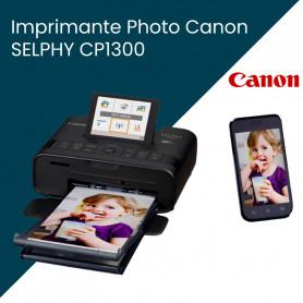 Imprimante Jet d'encre  CANON  Imprimante Photo Canon SELPHY CP1300 prix maroc