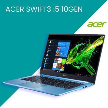 PC Portable  Acer  Pc Portable Acer Swift3  i5 10Gen 8GB RAM 256Go SSD 14" Win10 Couleur Bleu prix maroc