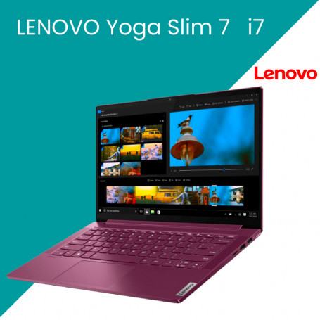 LENOVO Yoga Slim 7-14IIL05 I7-1065G7 14" 16Go 512Go SSD  Windows 10 (82A10096FE) à 14 416,67 MAD - linksolutions.ma MAROC
