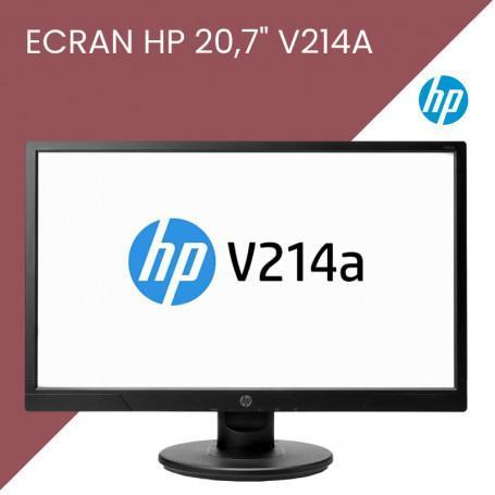 Ecrans  HP  HP V214a 52,6 cm (20.7") 1920 x 1080 pixels Full HD LED Noir prix maroc
