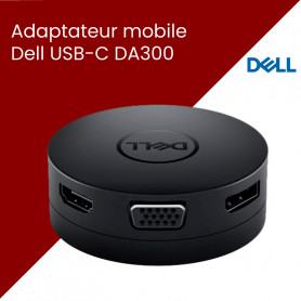 Adaptateur mobile Dell USB-C DA300 (492-BCJL) - prix MAROC 