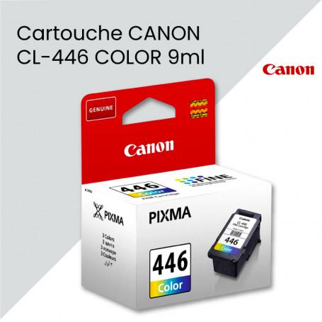 Cartouche  CANON  Cartouche CANON CL-446 COLOR 9ml prix maroc