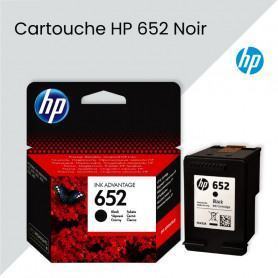 HP F6V25AE - Cartouche 652 Noir Encre Original Advantage (F6V25AE) - prix MAROC 