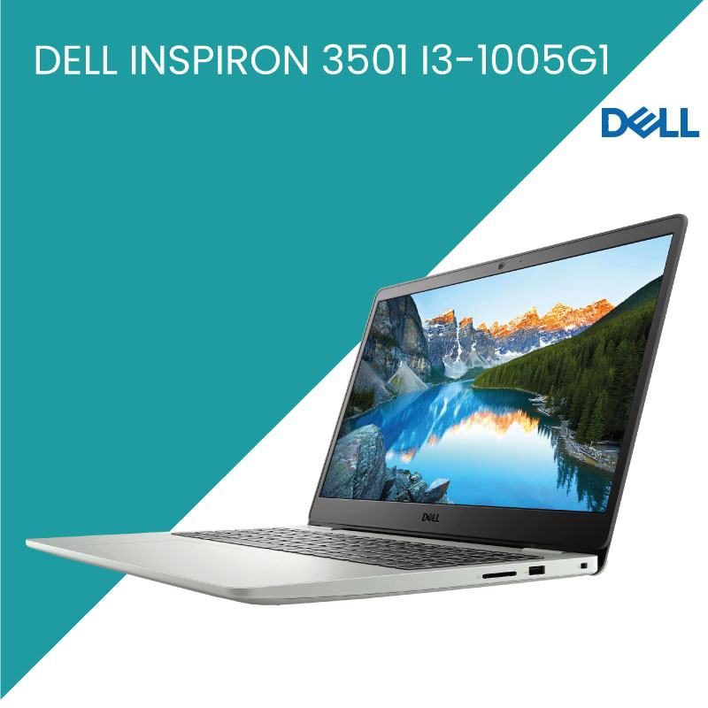 Dell INSPIRON 3501 i3-1005G1  3.4GHz  4GB 256GB -SSD 15.6" Freedos 1an Garantie (BULLN315ICL2105_121) - prix MAROC 