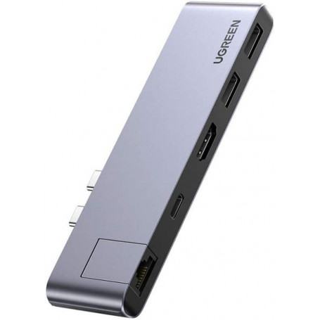 Adaptateur USB C vers double HDMI, concentré USB de Maroc