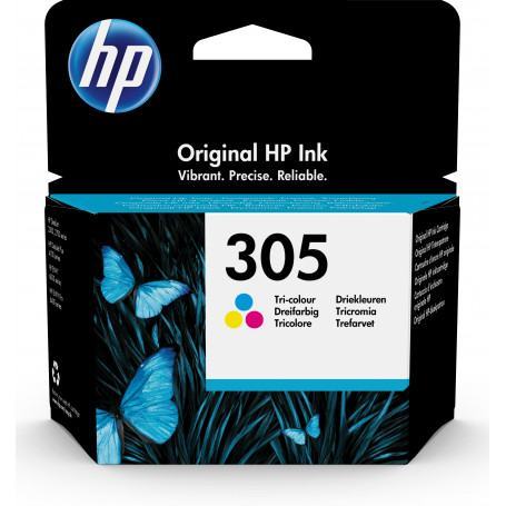Cartouche  HP  HP 305 Cartouche d’encre trois couleurs authentique prix maroc
