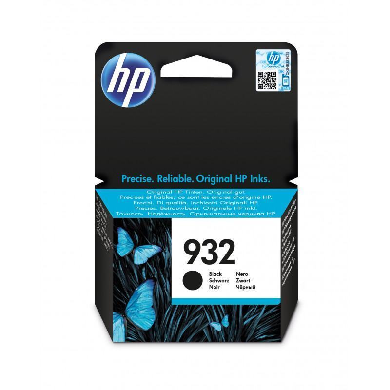 Cartouche  HP  HP 932 Black Original Ink Cartridge cartouche d'encre Rendement standard Noir prix maroc