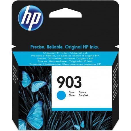 HP 903 Cyan Original Ink Cartridge cartouche d'encre Rendement standard (T6L87AE) - prix MAROC 