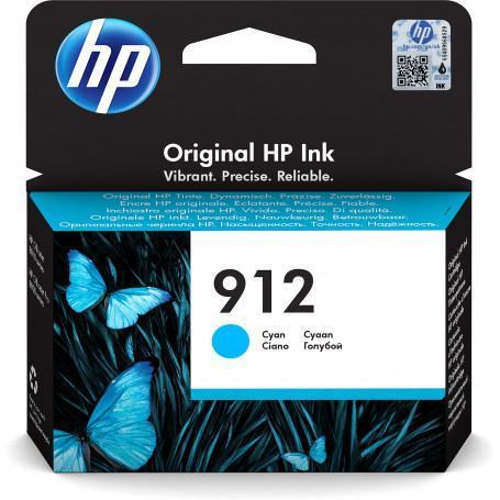 HP 912 Cartouche d'encre cyan authentique (3YL77AE) à 145,83 MAD - linksolutions.ma MAROC