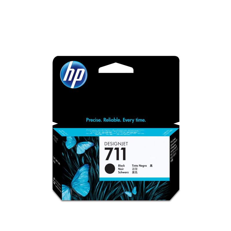 HP 711 cartouche d'encre DesignJet noir, 38 ml (CZ129A) à 619,17 MAD - linksolutions.ma MAROC
