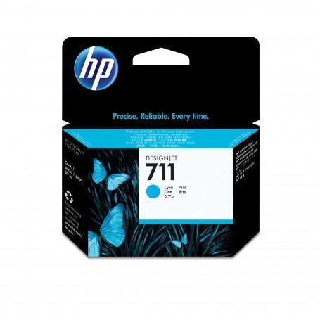 HP 711 cartouche d'encre DesignJet cyan, 29 ml (CZ130A) à 499,17 MAD - linksolutions.ma MAROC