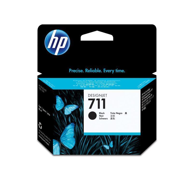 Cartouche  HP  HP 711 cartouche d'encre DesignJet noir, 80 ml prix maroc