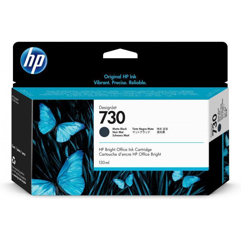 HP Cartouche d’encre 730 DesignJet noir mat, 130 ml (P2V65A) - prix MAROC 