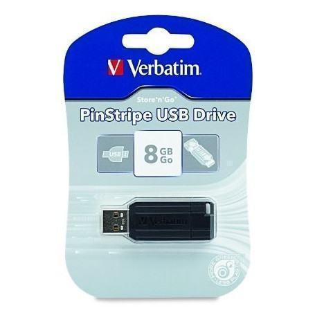 CLÉ USB 8GO VERBATIM (49062) - prix MAROC 