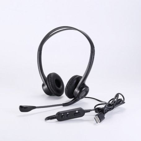 Casque audio, écouteurs  UPTEC  Casque/Micro avec supression bruit am biant USB-Garantie: 12 MOIS prix maroc