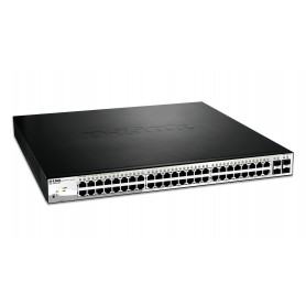 D-Link DGS-1210-52MP commutateur réseau Géré L2 Gigabit Ethernet (10/100/1000) Connexion Ethernet, supportant l'alimentation (DG