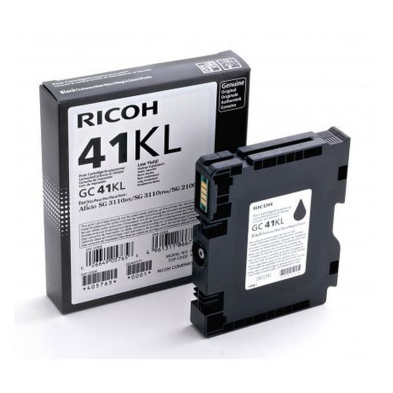 RICOH INK GC41 BK Aficio SG 2100 N/SG 3110/SG 2110 N/SG 7100DN (405765) - prix MAROC 