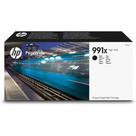 Cartouche  HP  HP Cartouche d’encre noir PageWide 991X grande capacité authentique prix maroc