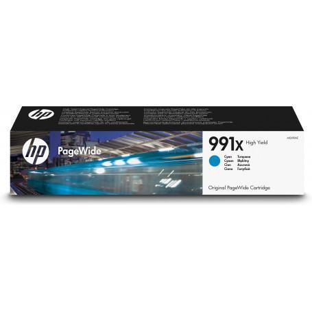 Cartouche  HP  HP Cartouche d’encre cyan PageWide 991X grande capacité authentique prix maroc