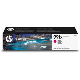 Cartouche  HP  HP Cartouche d’encre magenta PageWide 991X grande capacité authentique prix maroc