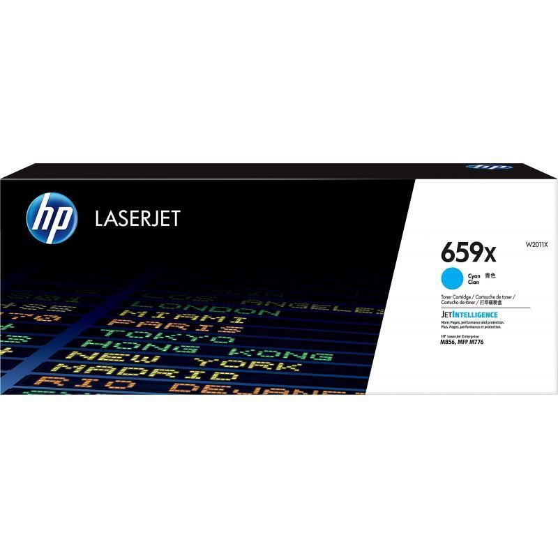 HP LaserJet Toner cyan 659X authentique grande capacité (W2011X) à 6 204,00 MAD - linksolutions.ma MAROC