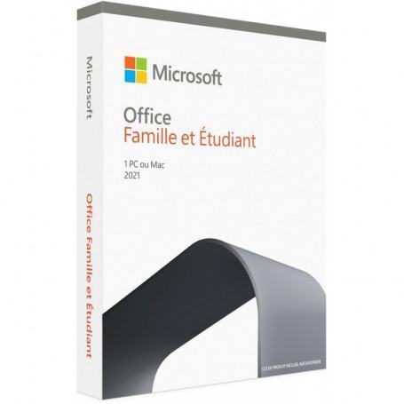 MS Office Home and Student 2021 French Africa Only Medialess (79G-05401) - prix MAROC 