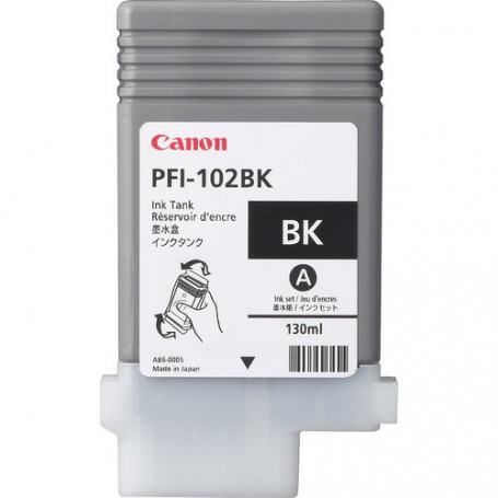 Cartouche d'encre Canon PFI-102BK Noir (0895B001) - prix MAROC 