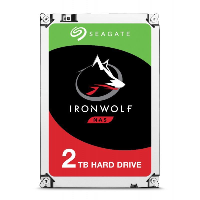 Interne HDD  Seagate  Seagate IronWolf ST2000VN004 disque dur 3.5" 2000 Go Série ATA III prix maroc