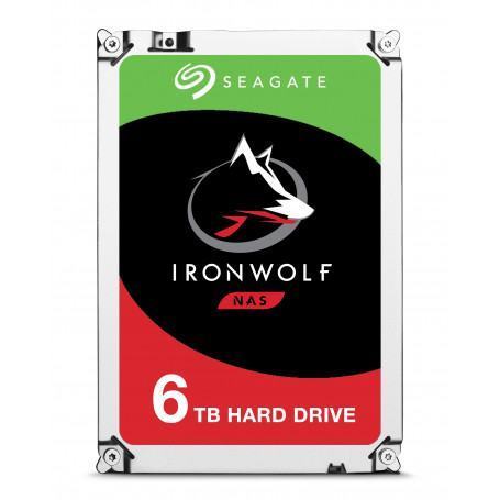 Disque interne  Seagate  Seagate IronWolf ST6000VN0033 disque dur 3.5" 6000 Go Série ATA III prix maroc