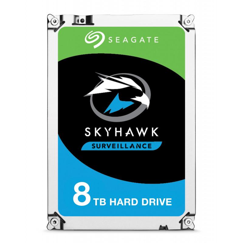 Disque dur Seagate SkyHawk 8 To SATA, faible consommation d'énergie et  transmission continue