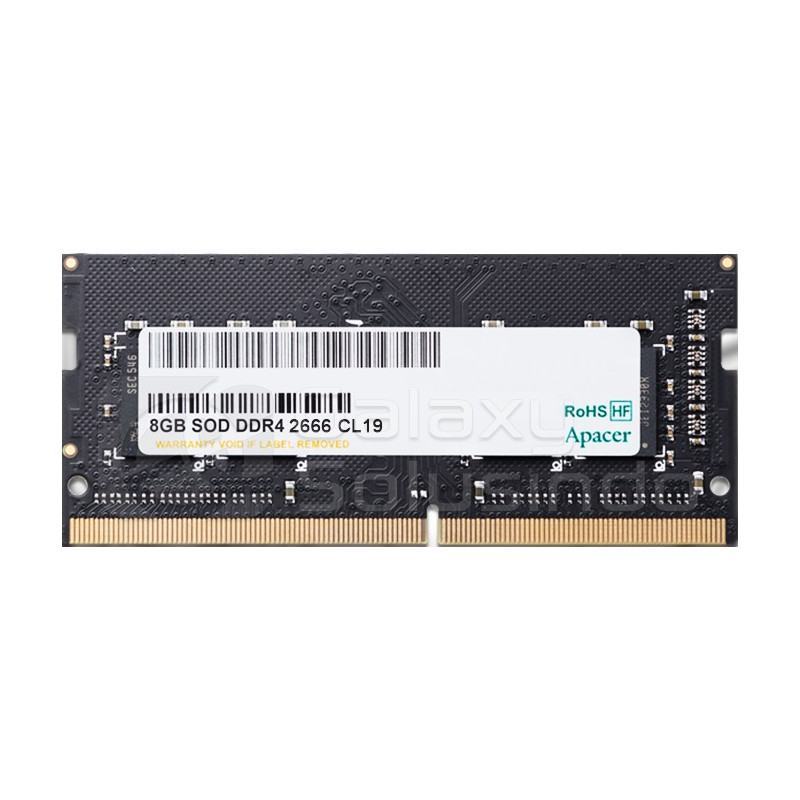 RAM  APACER  APACER 8GB DDR4-2666 MHZ SODIMM - CL 19-1.2V prix maroc