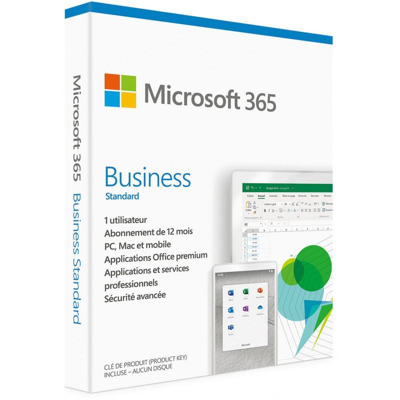 Microsoft  MICROSOFT  Microsoft 365 Business Standard Français 1an - KLQ-00667 prix maroc