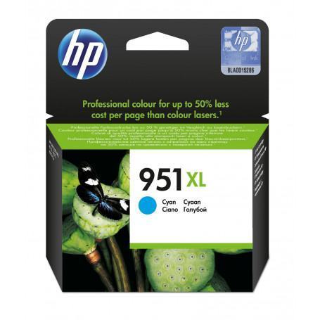Cartouche  HP  HP 951XL cartouche d'encre cyan grande capacité authentique prix maroc