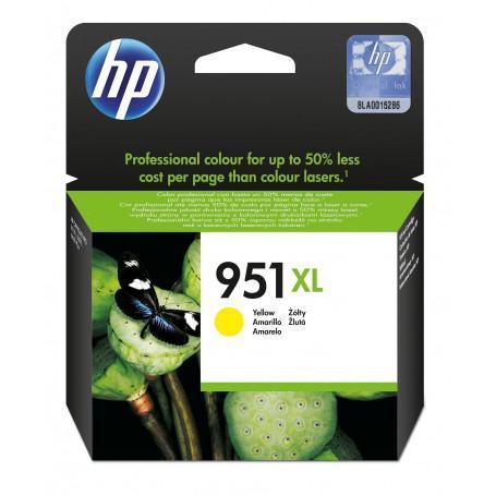 Cartouche  HP  HP 951XL cartouche d'encre jaune grande capacité authentique prix maroc