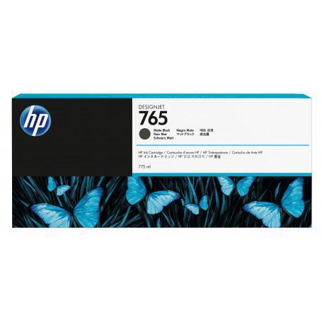 Cartouche  HP  HP Cartouche d'encre noir mat 765 Designjet, 775 ml prix maroc