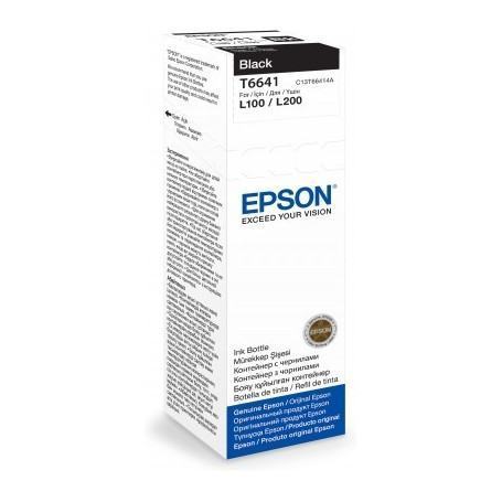 Epson T6641 Black ink bottle 70ml (C13T66414A) - prix MAROC 