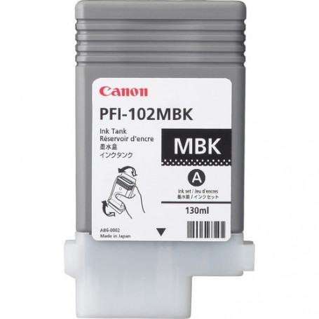 Canon PFI-102MBK cartouche d'encre Original Noir mat (0894B001) - prix MAROC 