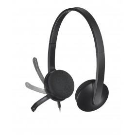 Casque audio, écouteurs  LOGITECH  Logitech USB Headset H340 prix maroc