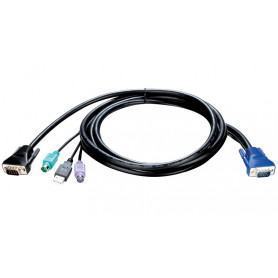 Câble réseau  D-LINK  Combo KVM Cable for KVM-440/450 prix maroc
