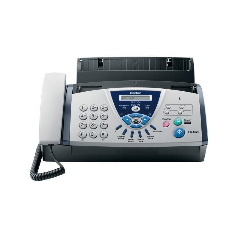 Fax  BROTHER  Télécopieur à transfert thermique FAX-T106 | Brother prix maroc