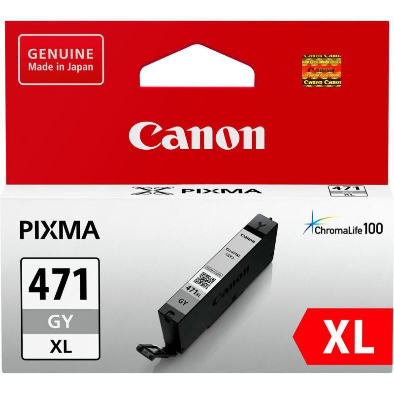 Canon CLI-471XL cartouche d'encre 1 pièce(s) Original Rendement élevé (XL) Gris (0350C001AA) à 190,00 MAD - linksolutions.ma MAR