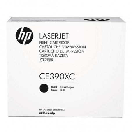 HP CE390XC - Toner CE390XC grande capacité Noir Contract Original LaserJet Toner (CE390XC) à 3 555,00 MAD - linksolutions.ma MAR