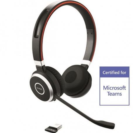 Jabra Evolve 65 Casque Avec fil &sans fil Arceau Appels/Musique Micro-USB Bluetooth Noir (6599-833-309) à 1 490,00 MAD - linksol