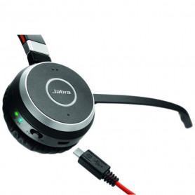 Jabra Evolve 65 Casque Avec fil &sans fil Arceau Appels/Musique Micro-USB Bluetooth Noir (6599-833-309) à 1 490,00 MAD - linksol