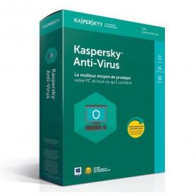Logiciel  KASPERSKY  Kaspersky Antivirus 2018 pour PC 3 postes prix maroc
